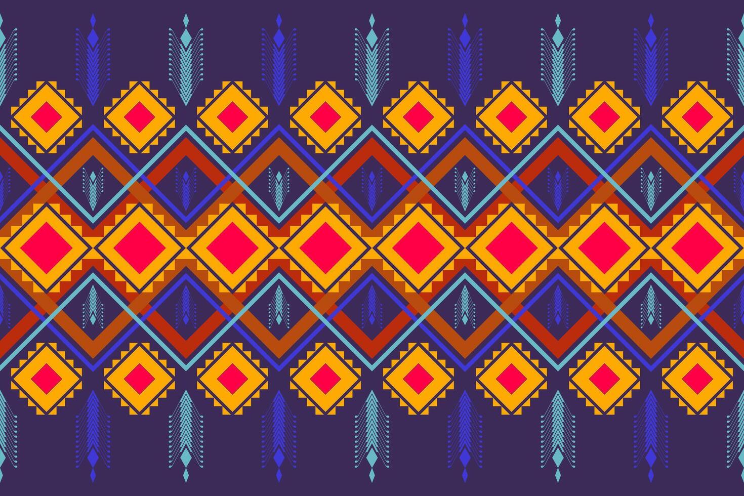 Geometric illustration seamless pattern for background, wallpaper, card, site, fabric, clothing, decoration, wrapping paper vector