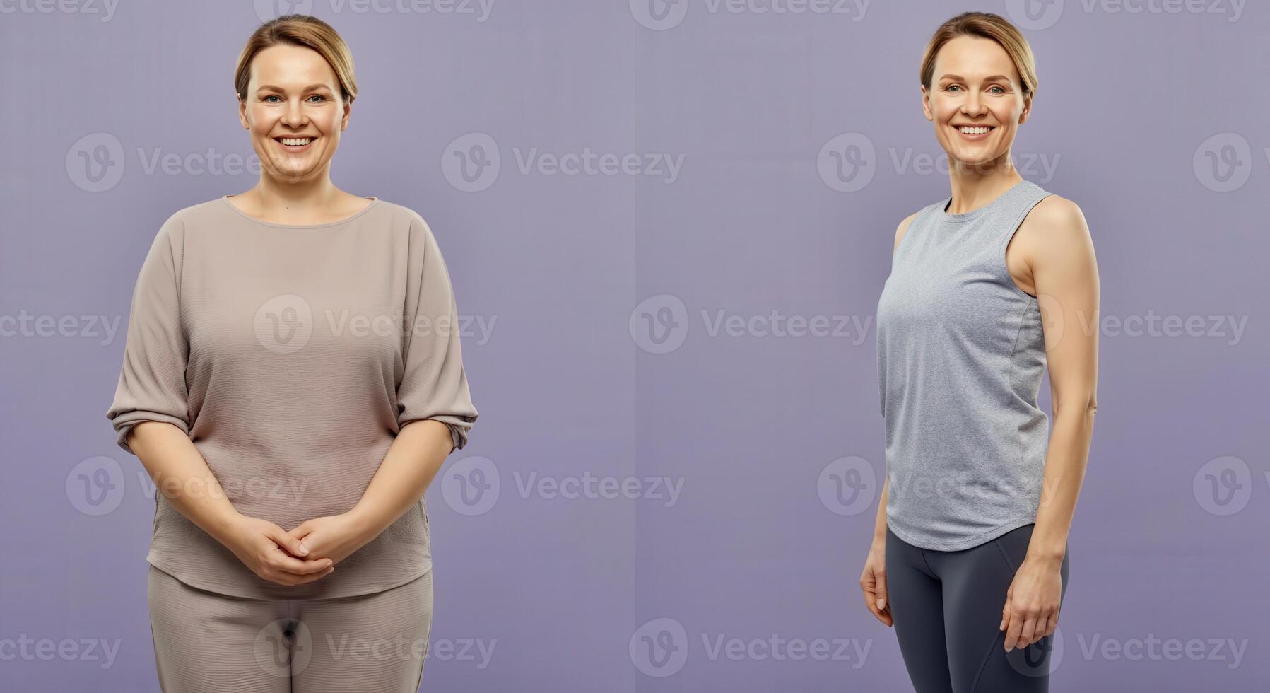 Transformation journey in wellness, exercise, and personal development for a balanced lifestyle photo