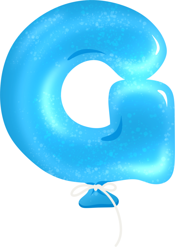 g balloon alphabet png