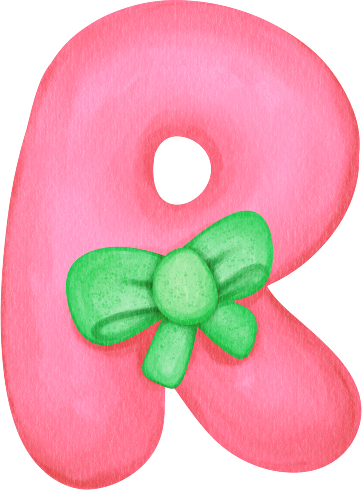 r decorative letters png