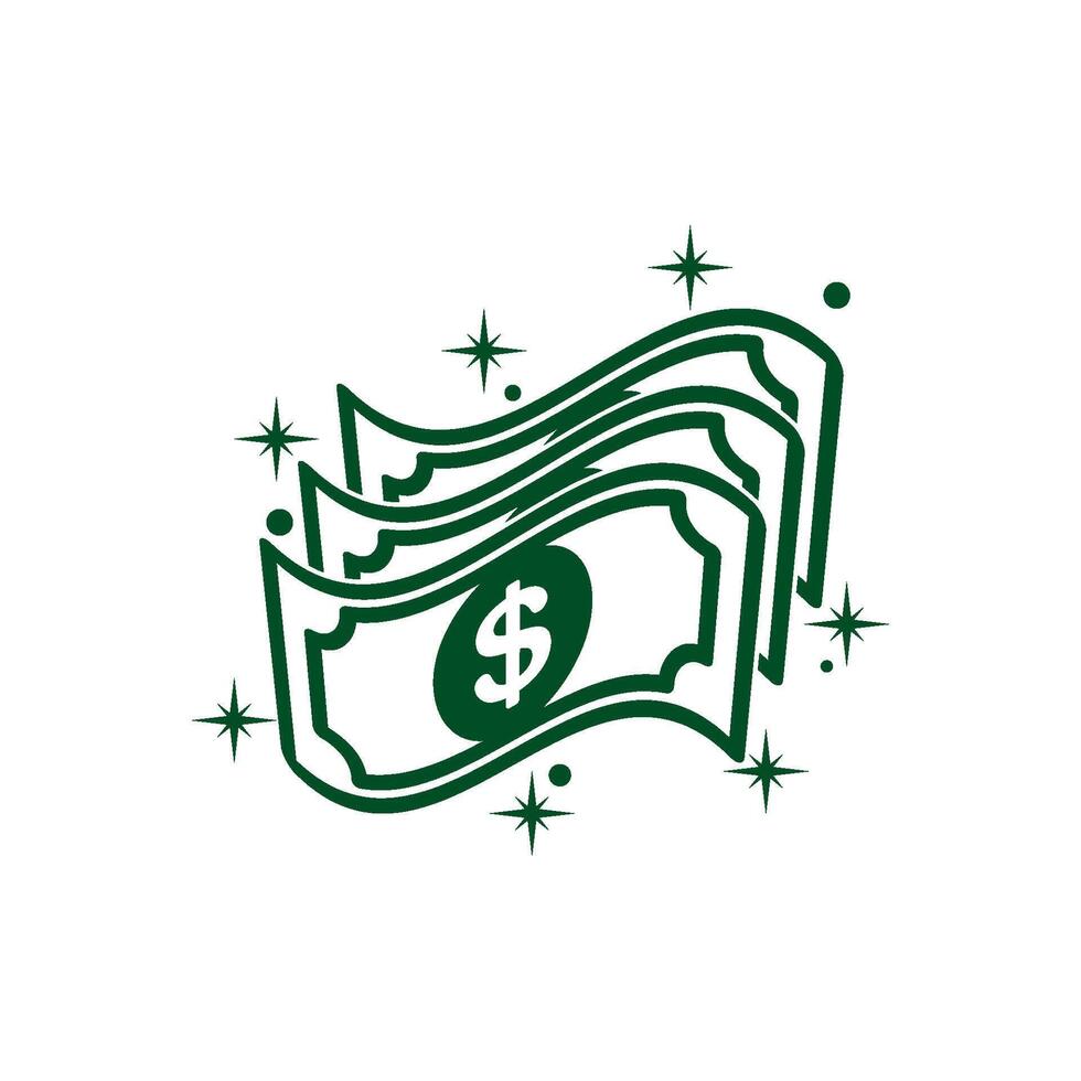 Money icon illustration vector