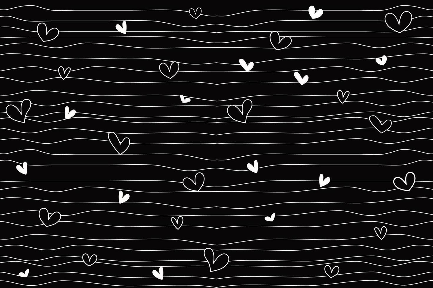 seamless pattern. Simple repeating texture with cute hearts. Stylish repeat hipster texture. vector
