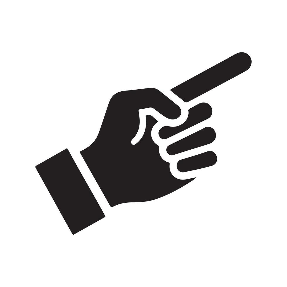 finger icon, Hand click icon. pointer icon. hand cursor icon vector