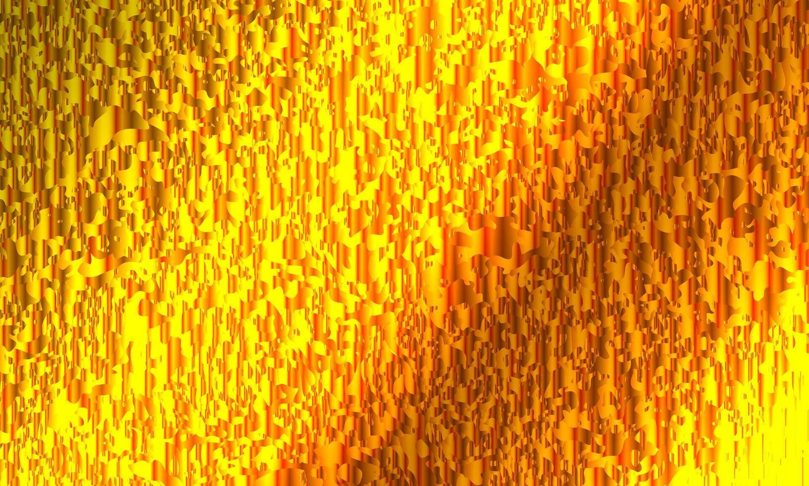 Shiny deep orange and yellow foil paper texture. rough surface. vector
