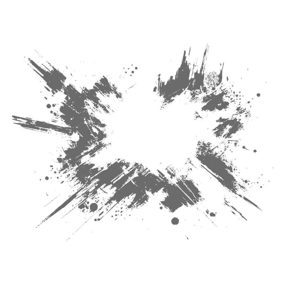 Black and white grunge effect background. vector