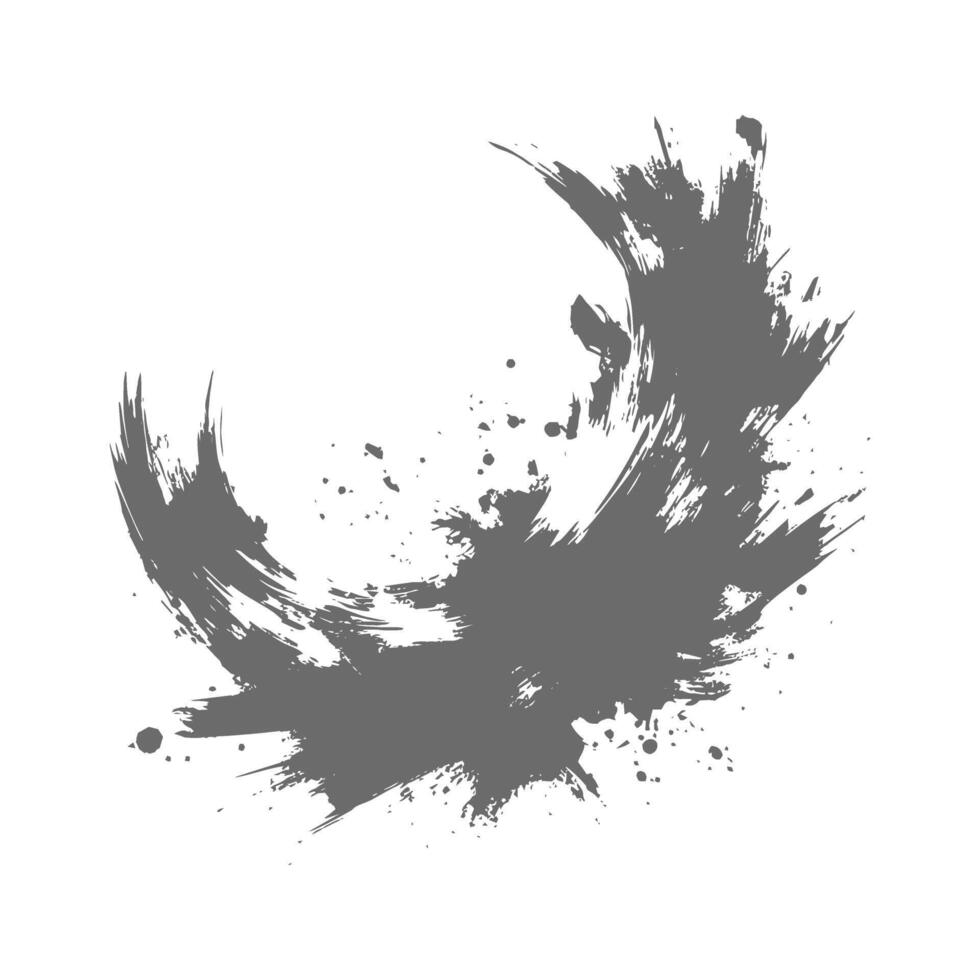 Artistic Monochrome Grunge Effect vector
