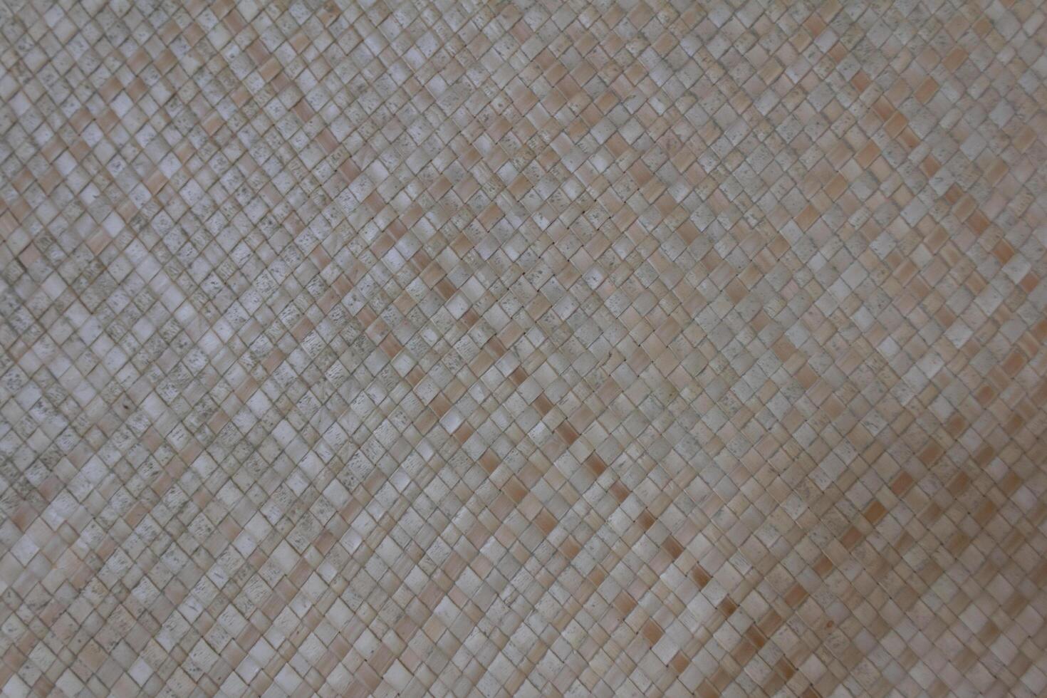 Seamless Pattern of Pandanus Leaves for Mat Weaving photo
