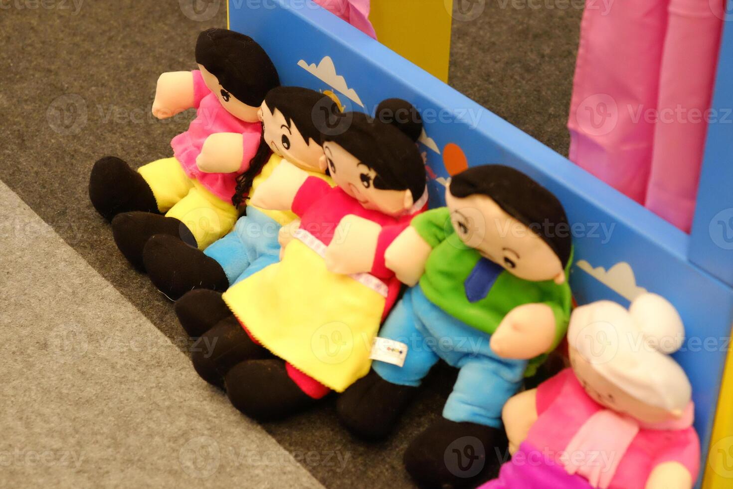 A vibrant array of wooden toys designed to enhance children's learning through play, promoting creativity and cognitive development. photo