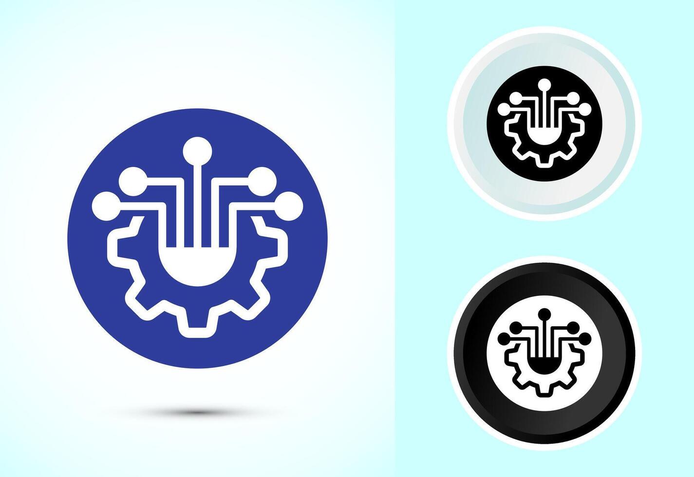 Information technology icon design illustration vector