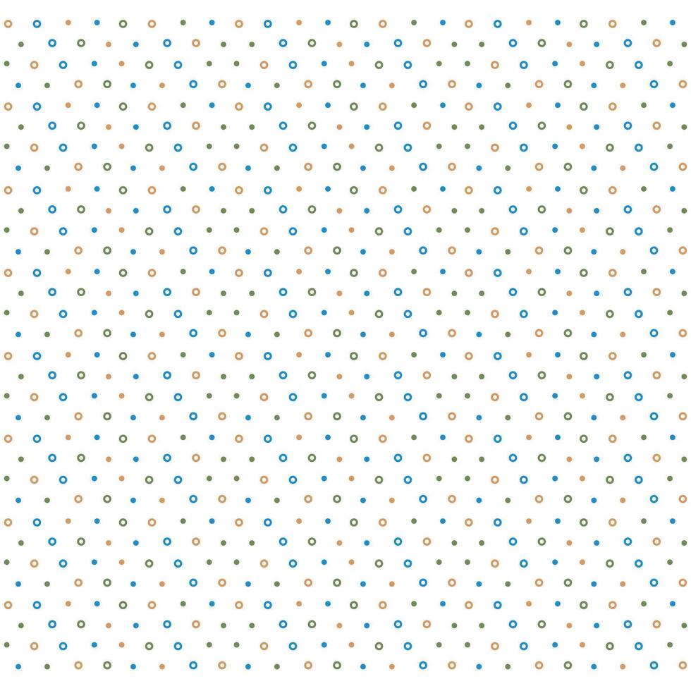 Colorful Dotted Geometric Pattern Design vector