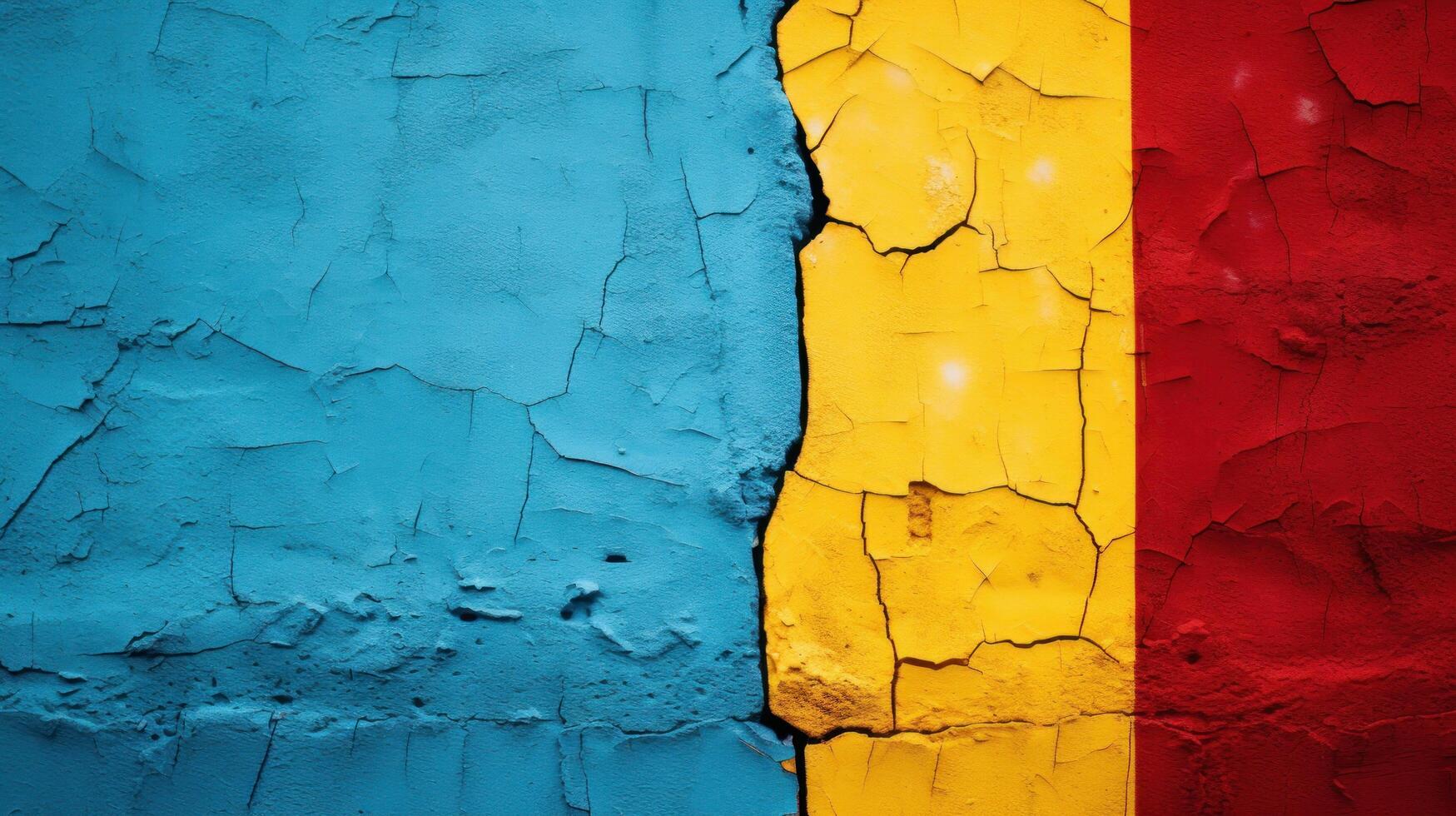 Vibrant Textured Wall Background photo