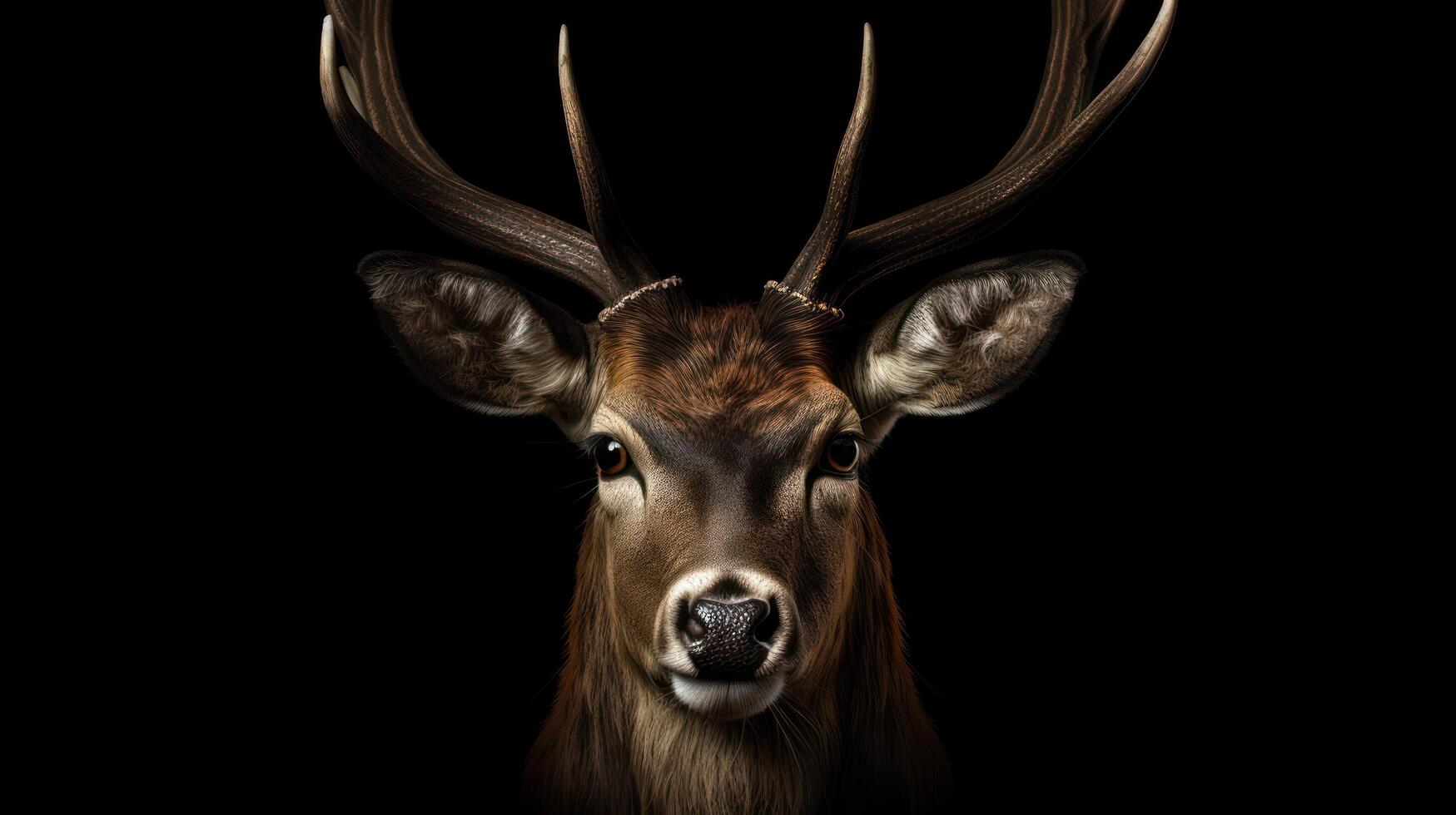Majestic Deer Portrait photo