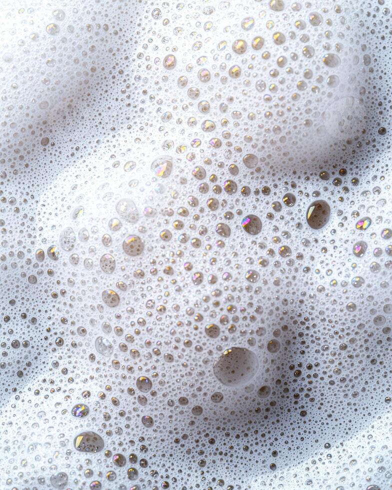 abstract sparkling crystal water droplets background photo