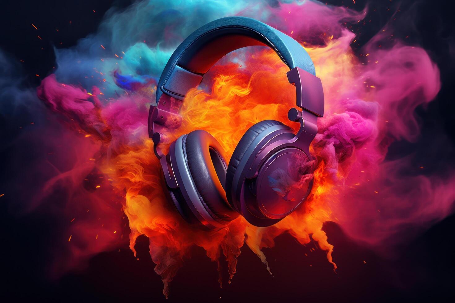 Immersive gaming headphones photo