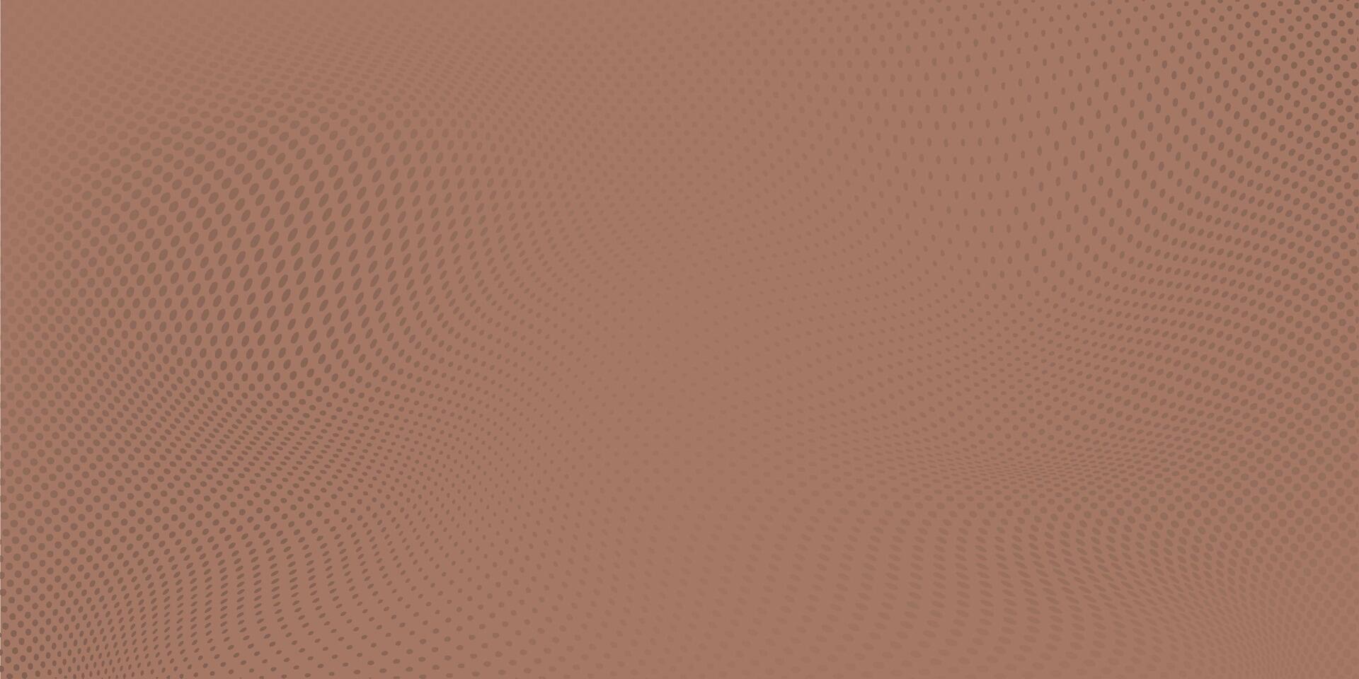 Halftone mocha mousse background. Grunge distressed overlay texture. Simple abstract backdrop vector