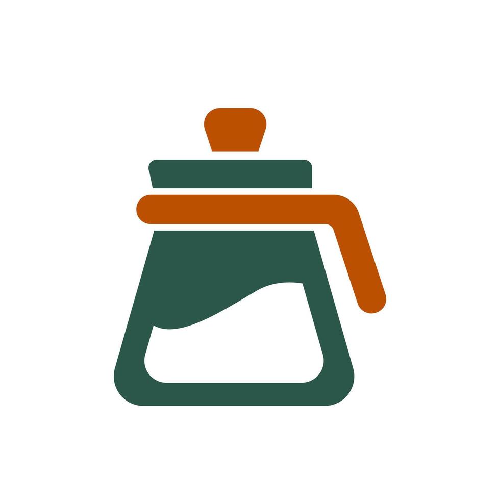 Traditional Coffee Pot design vector