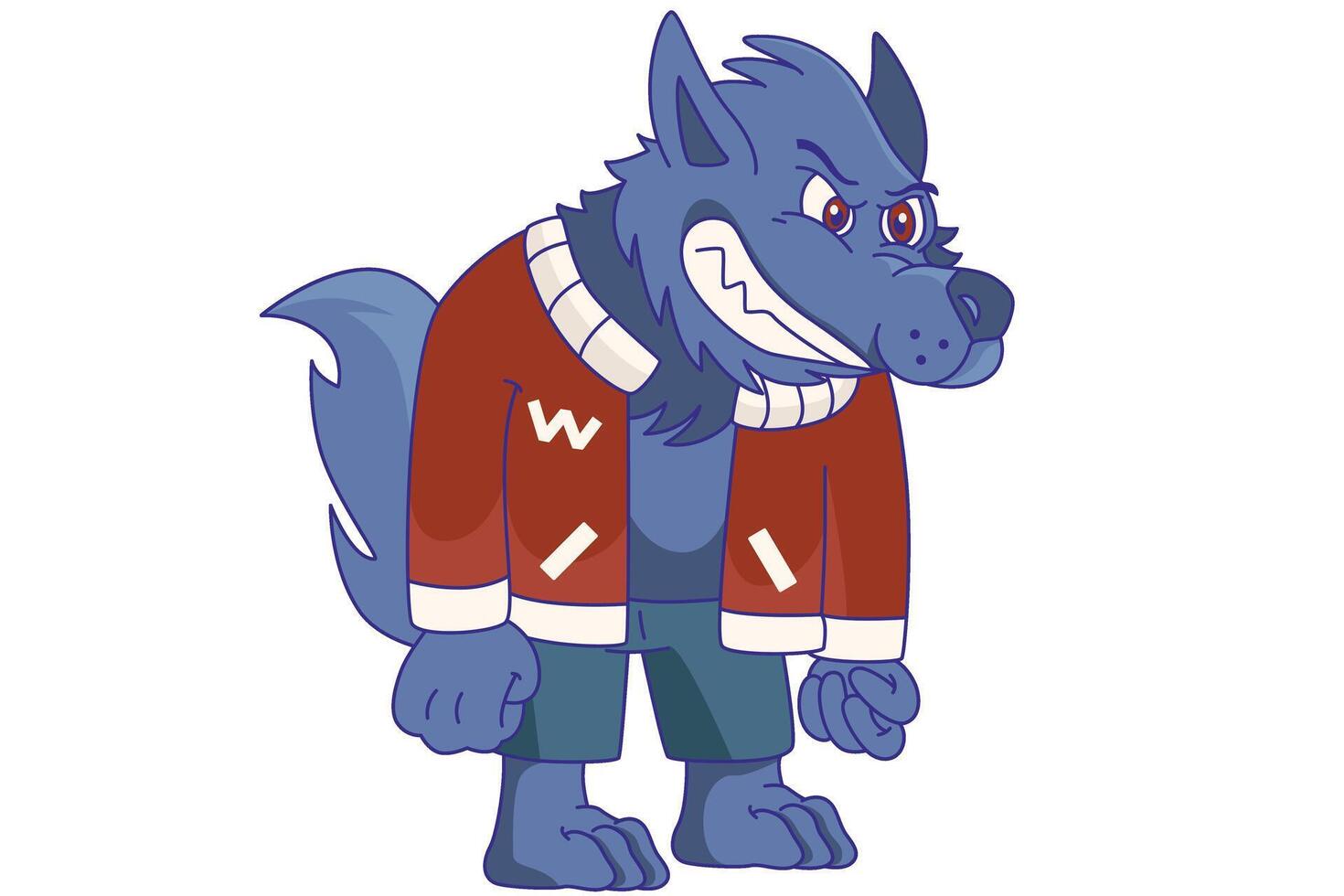 Scary Halloween Character vector