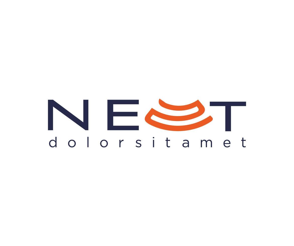 The logo for neet dolorsistemet vector