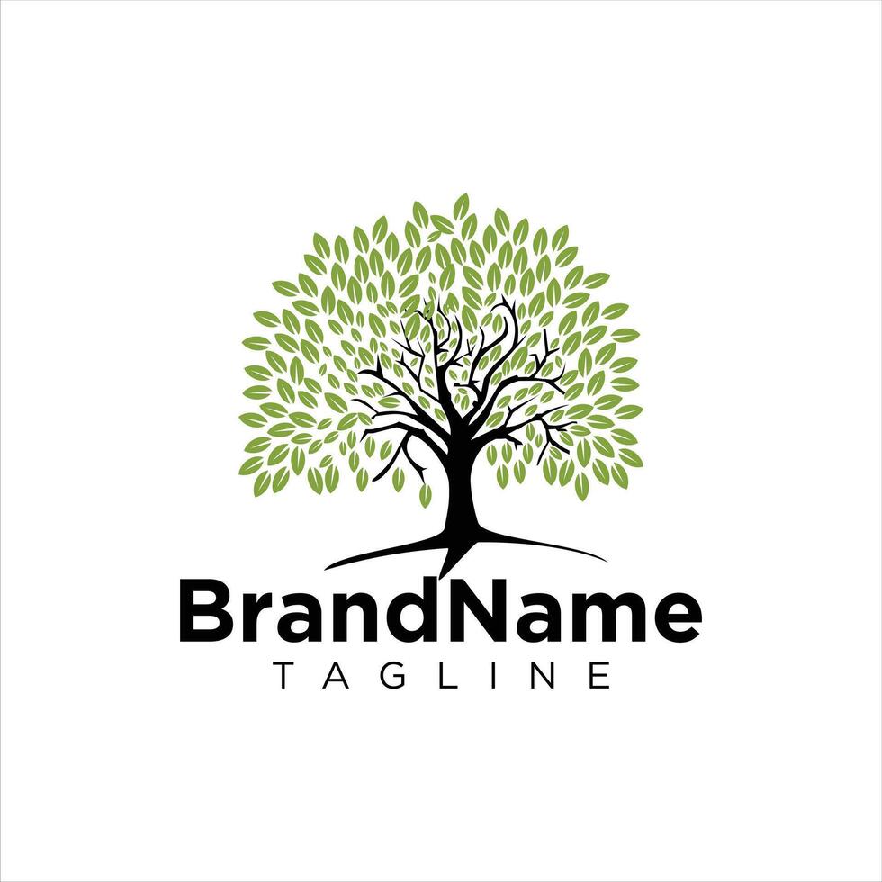 Tree logo template free image vector