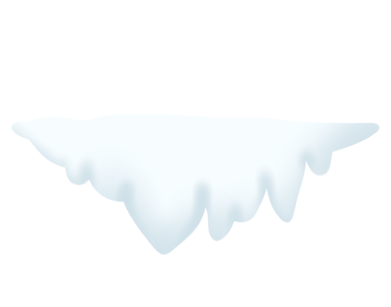 Snowdrift clipart illustration 2 png