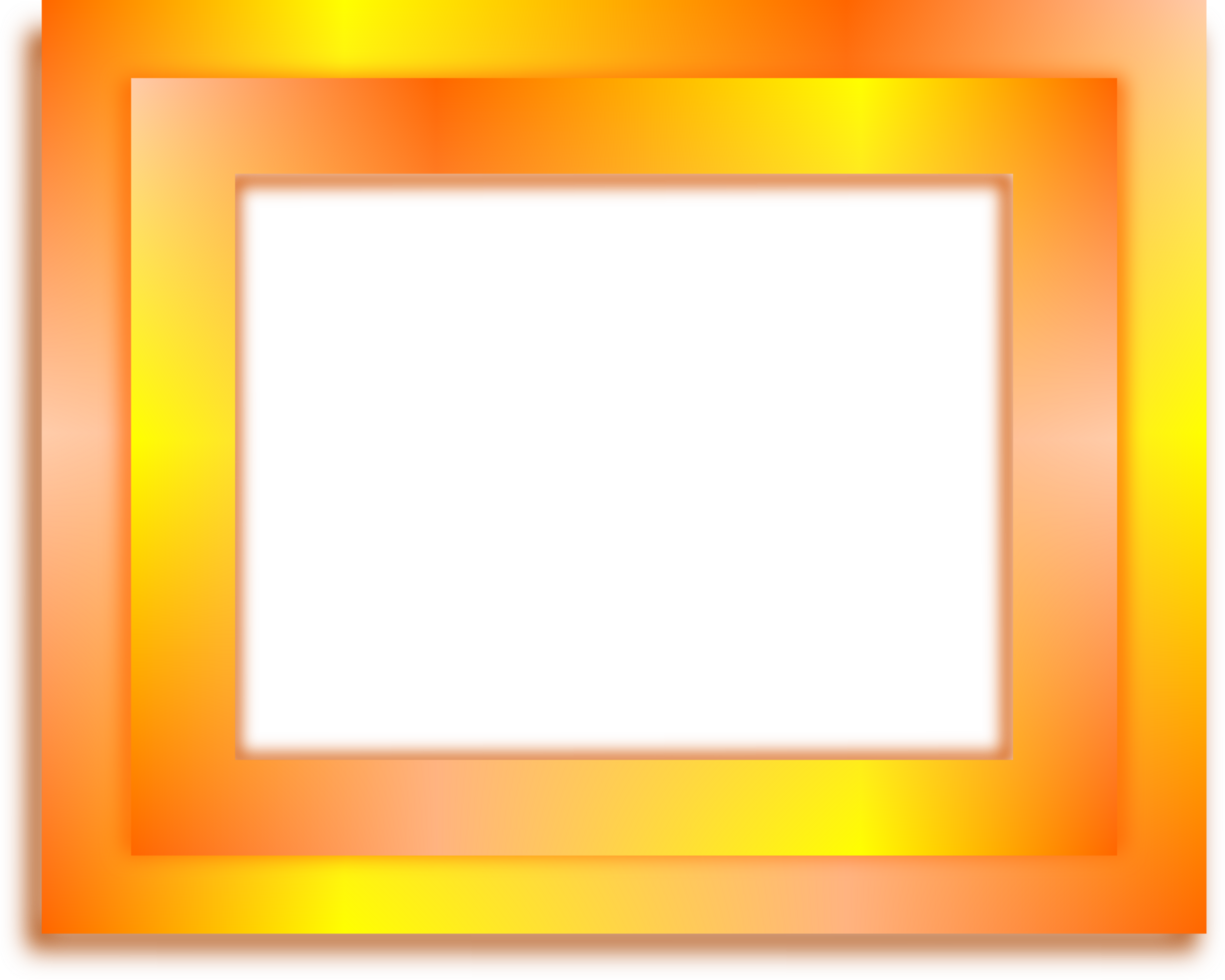 Yellow gold frame border png