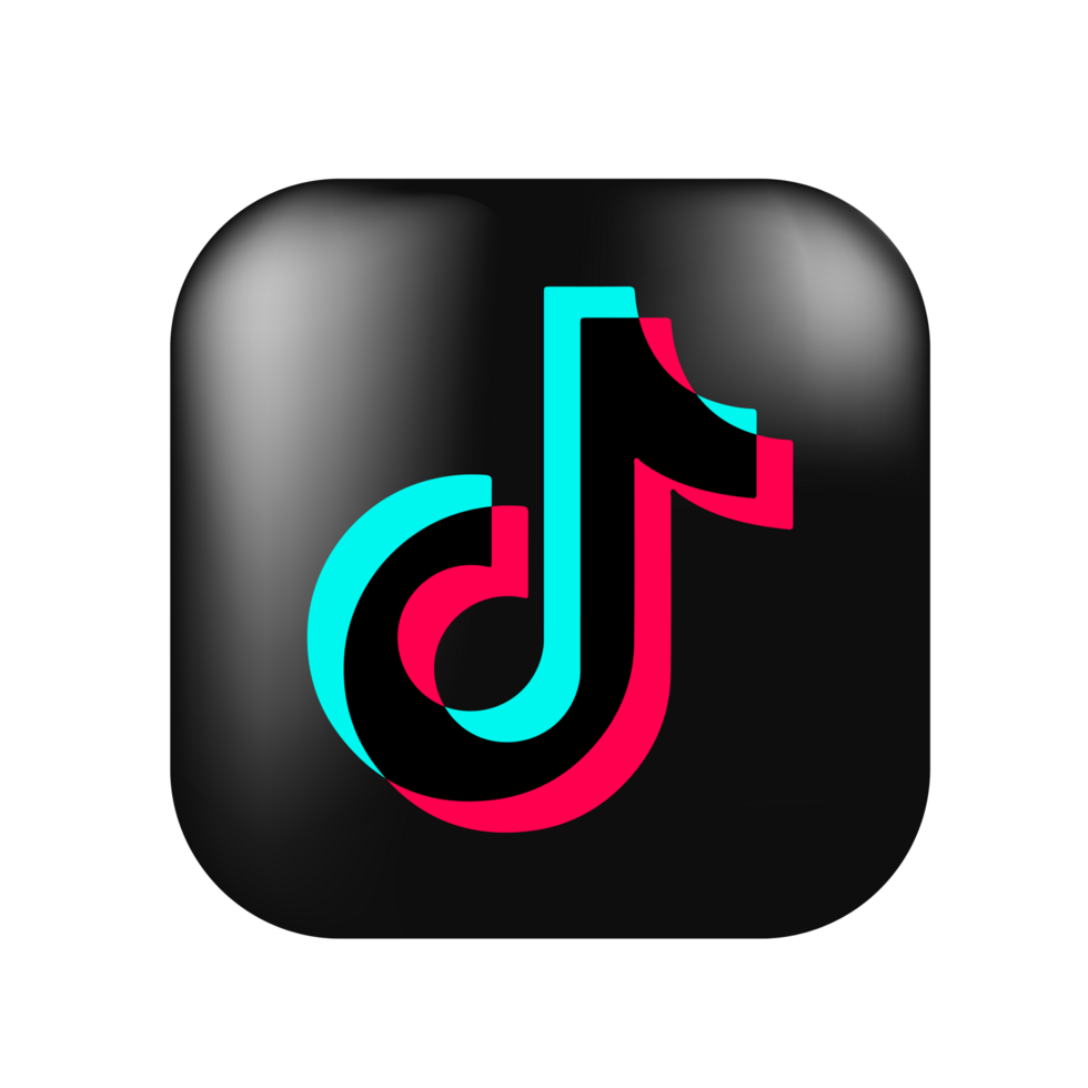 Tiktok logo , Tiktok icon transparent , Tiktok rounded logo, social media icons png