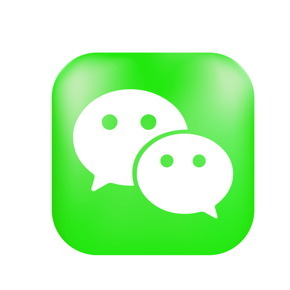 Wechat logo , Wechat icon transparent , social media icons png