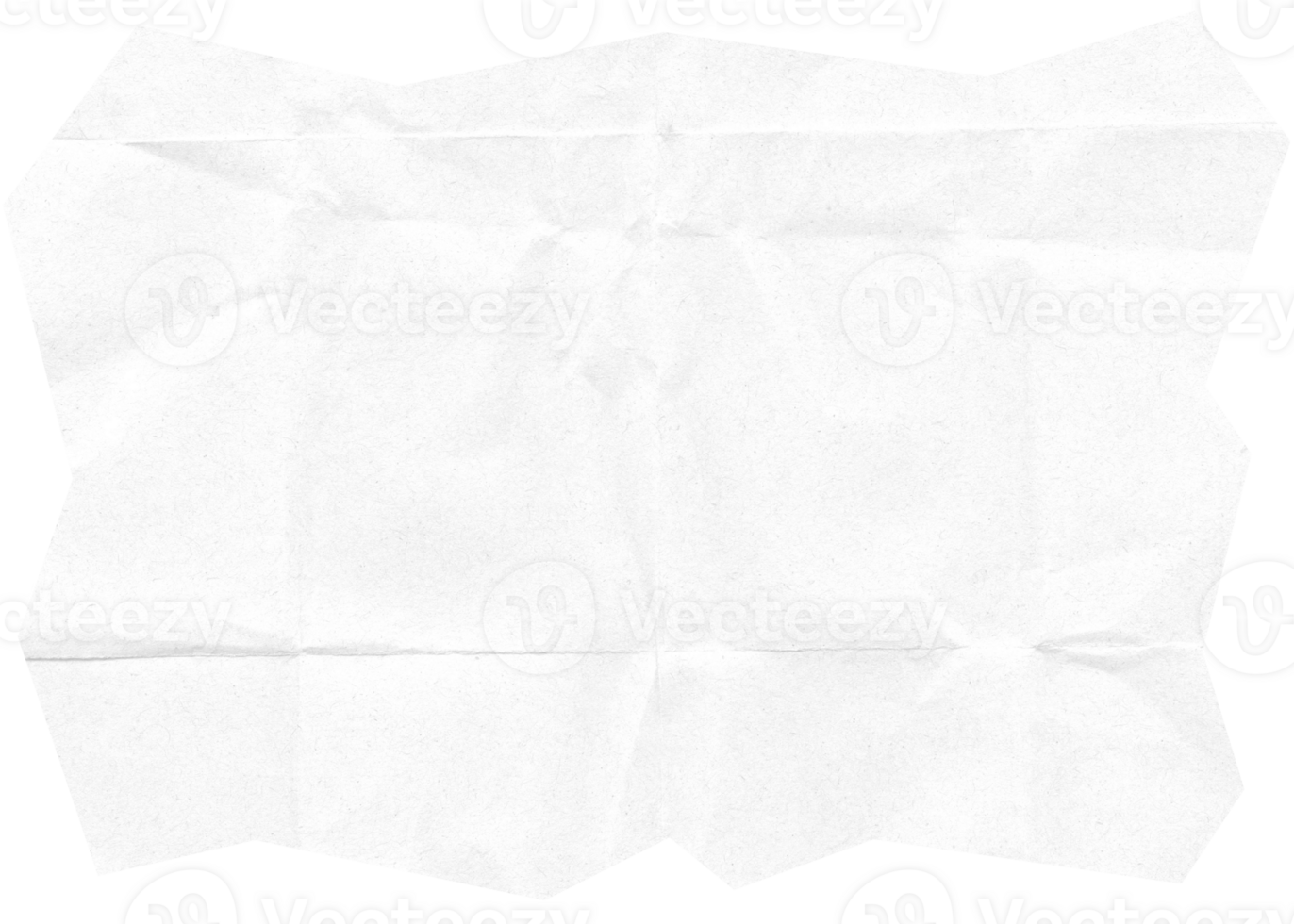 Torn and crumpled paper texture. Jagged edges and crumpled torn paper. png