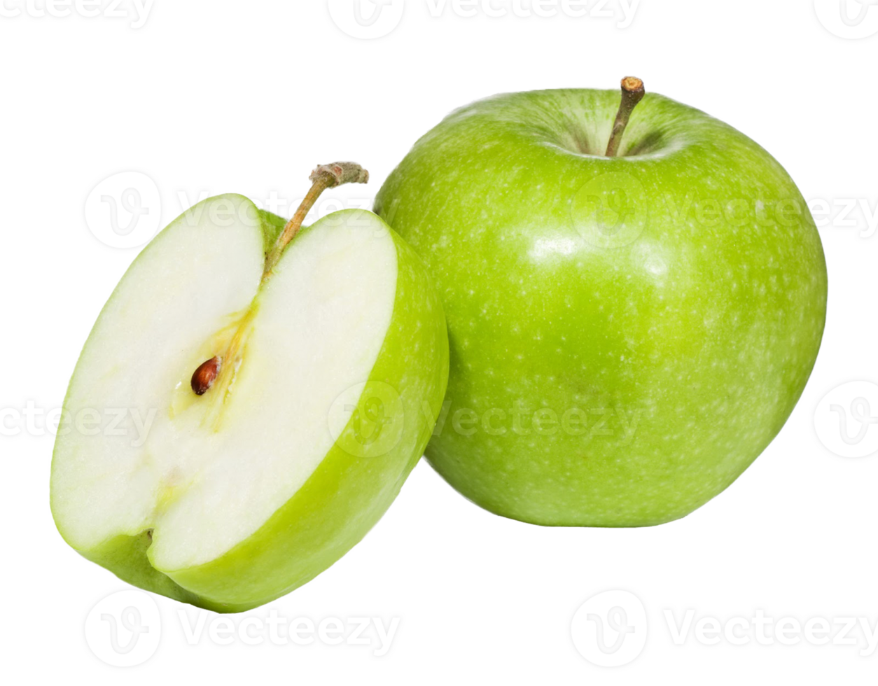 green apple healthy fruit png
