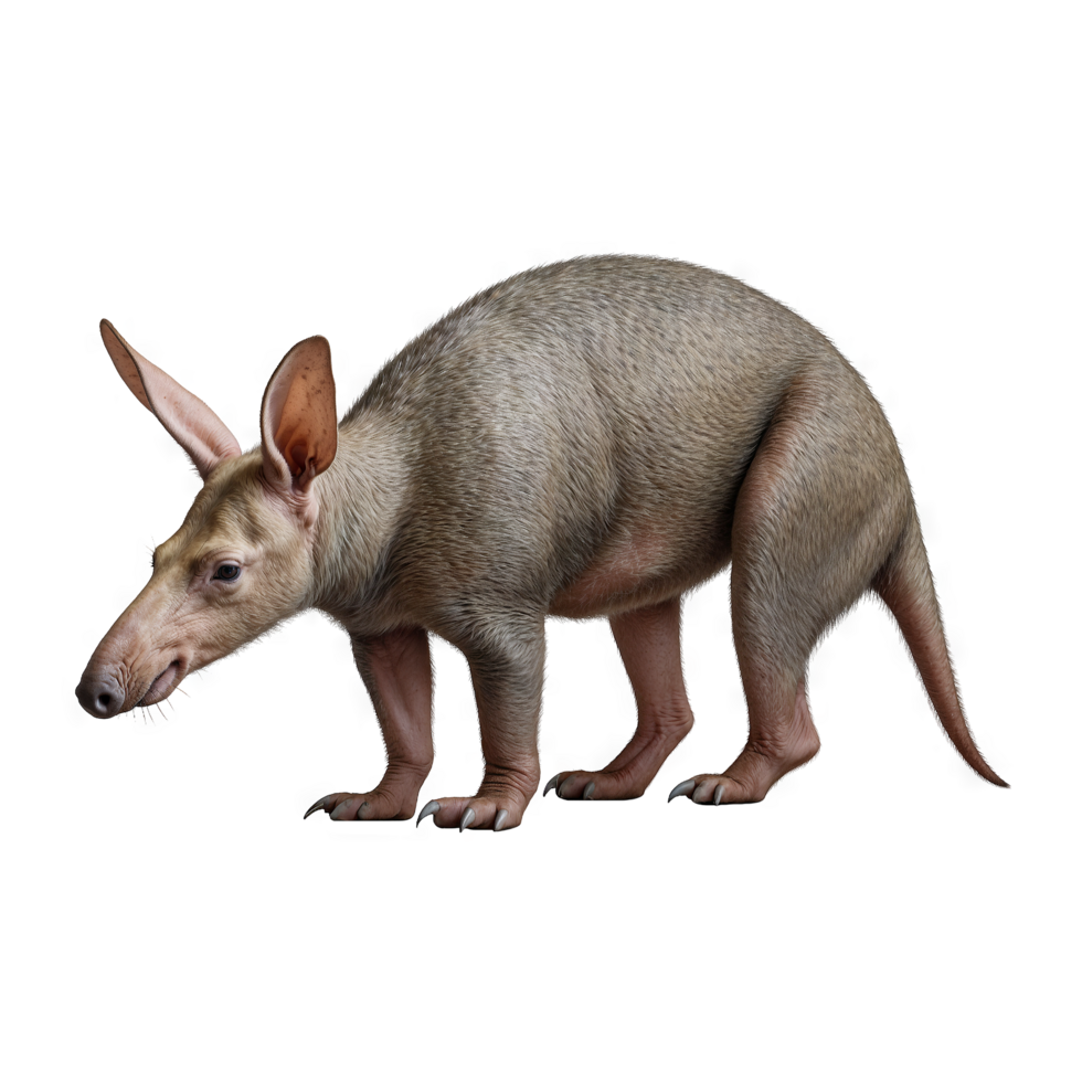 Aardvark on transparent background png