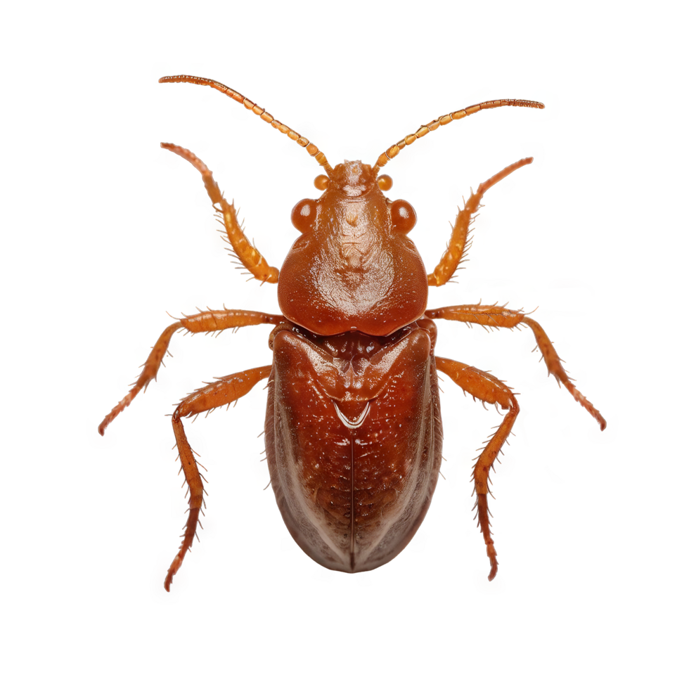 Mite insect on transparent background png