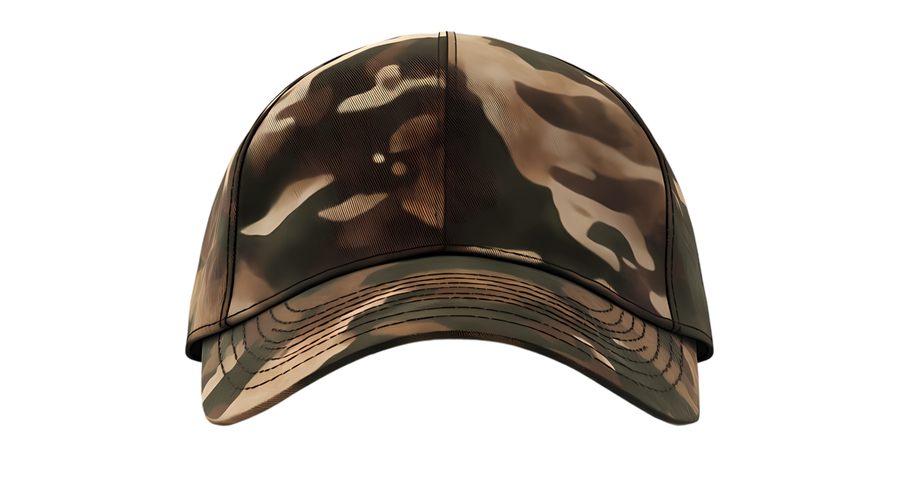 a camouflage cap on a transparent background png