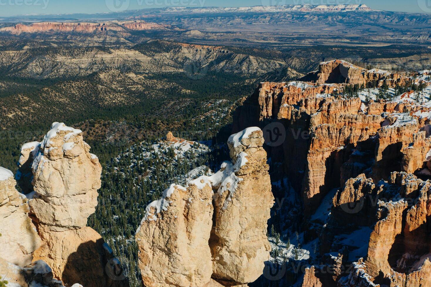 Superb view of Inspiration Point of Bryce Canyon National Park at Utah photo