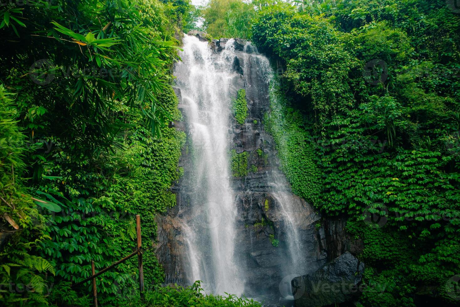 Romantic Escape to Bali's Majestic Nungnung Waterfall photo