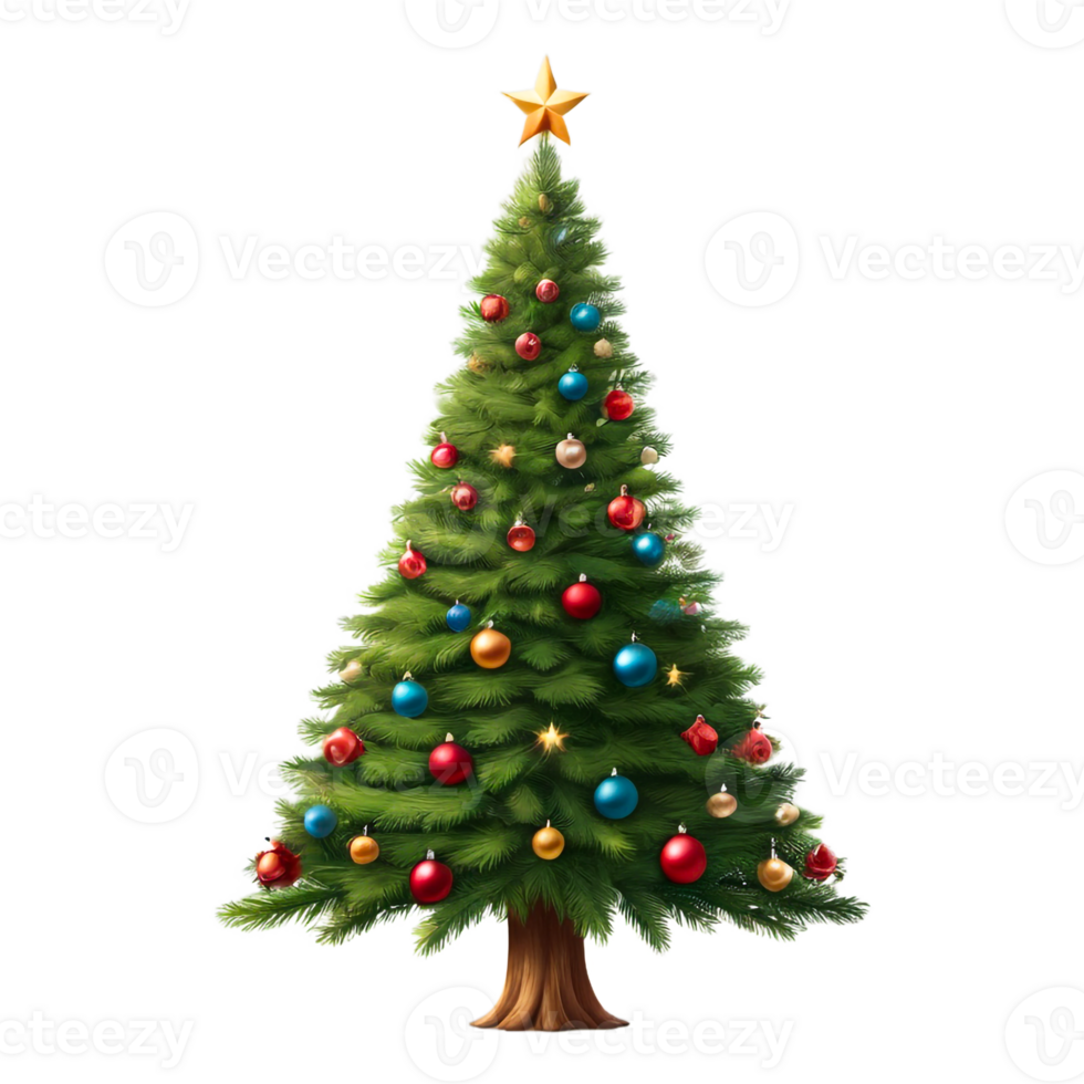 Christmas tree transparent png