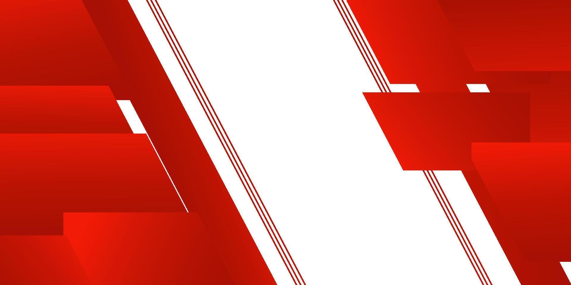 Abstract geometric futuristic white background with bright red square background design. Overlapping triangle pattern. Eps10 vector