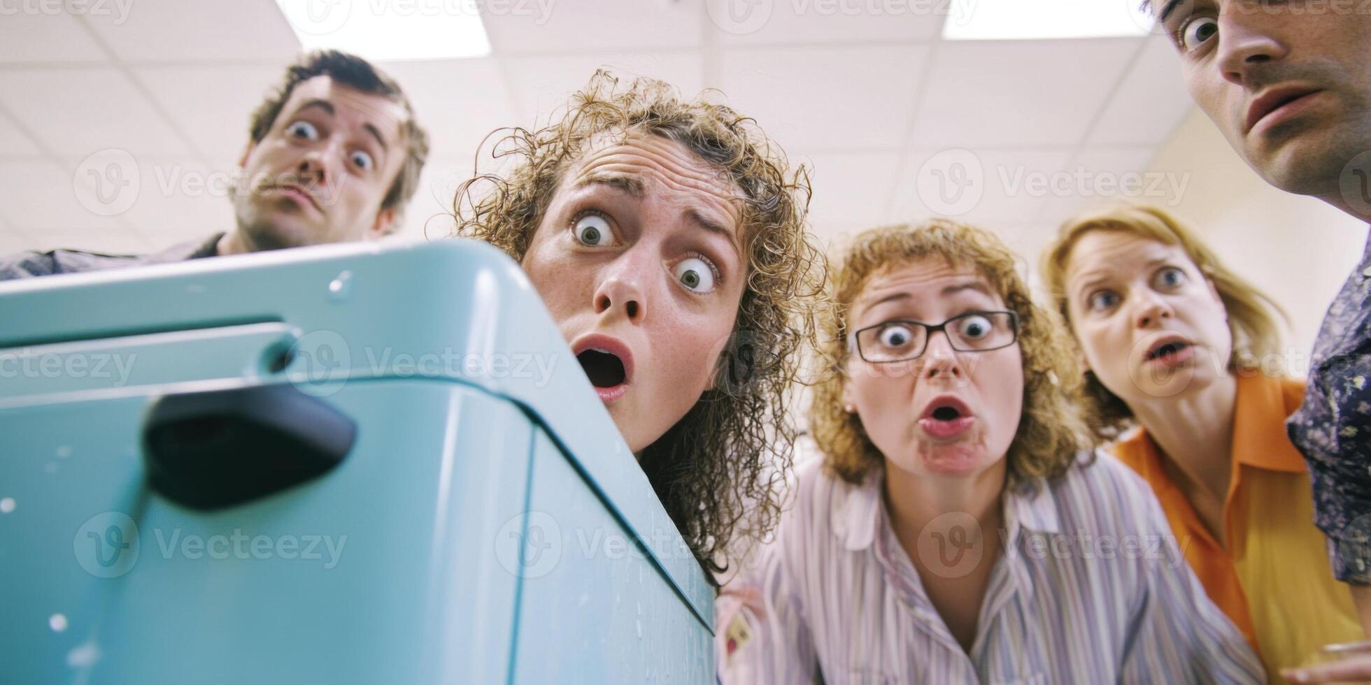 Team Surprise A Memorable Office Discovery Moment That Unites Colleagues and Sparks Joy photo