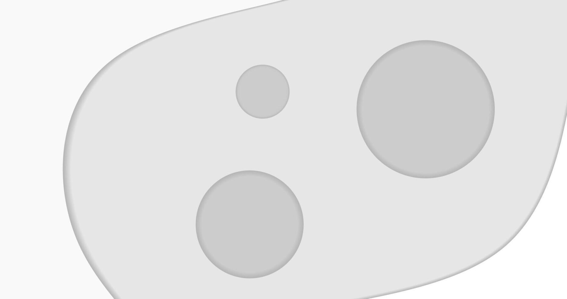 Empty White Paper Cut Background vector
