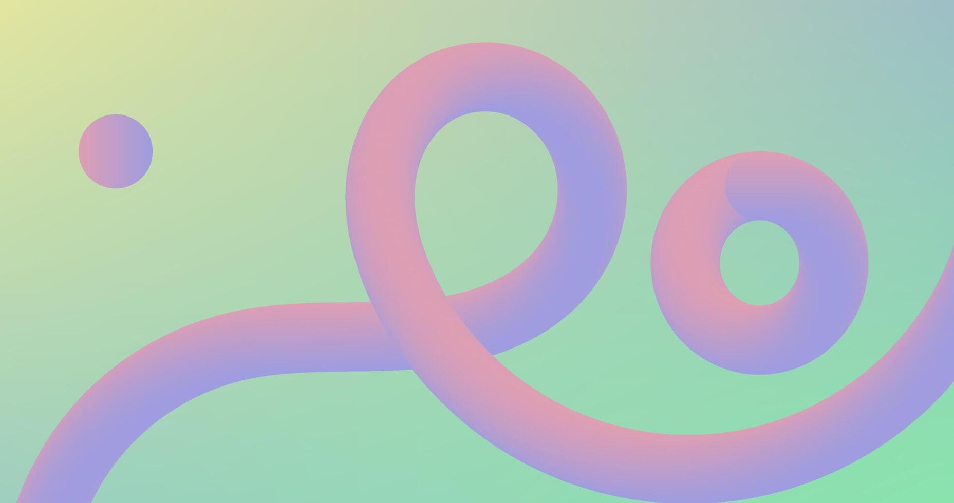 Gradient Curve Shape Abstract Background vector