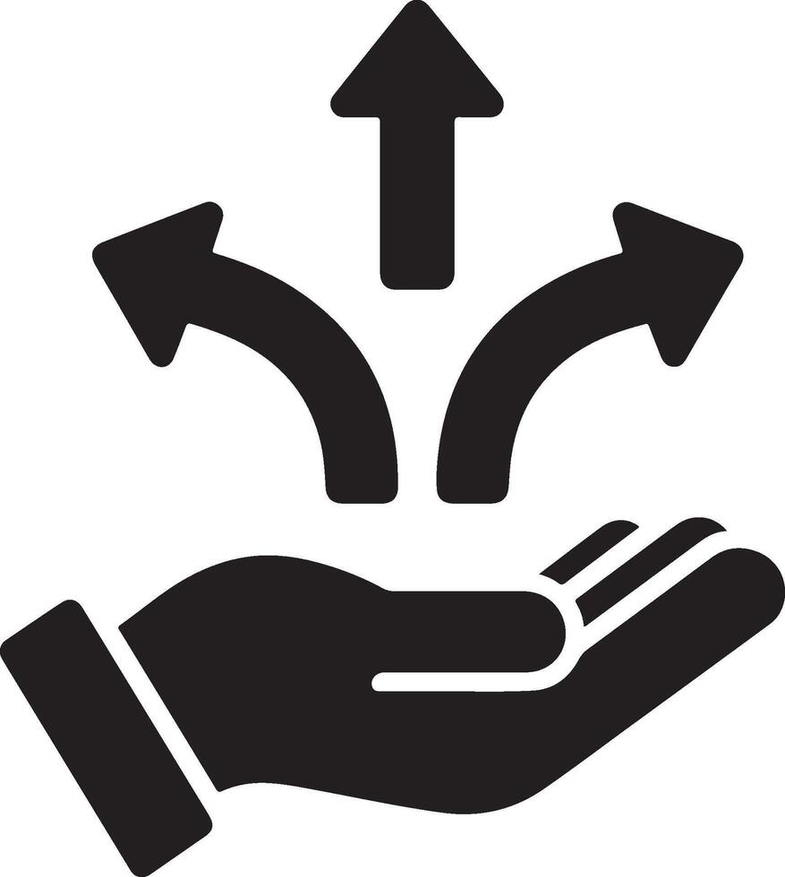 design of a Decision icon vector