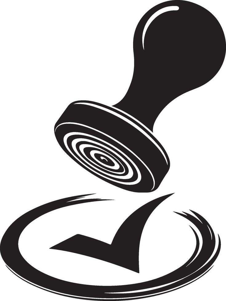 design of a Stamp icon vector