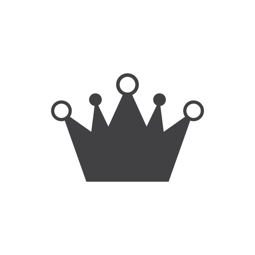 Princess crown icon in flat style. Queen diadem illustration on isolated background. Luxury tiara sign business concept. vector