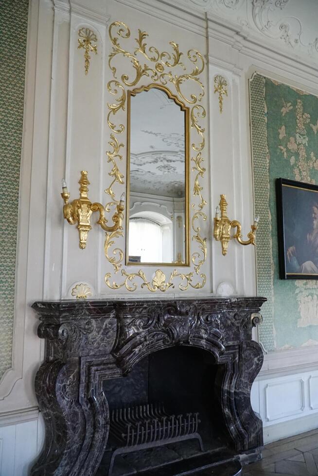 Walbrzych, Poland - August 12th, 2024 - Interior of Ksiaz Castle photo