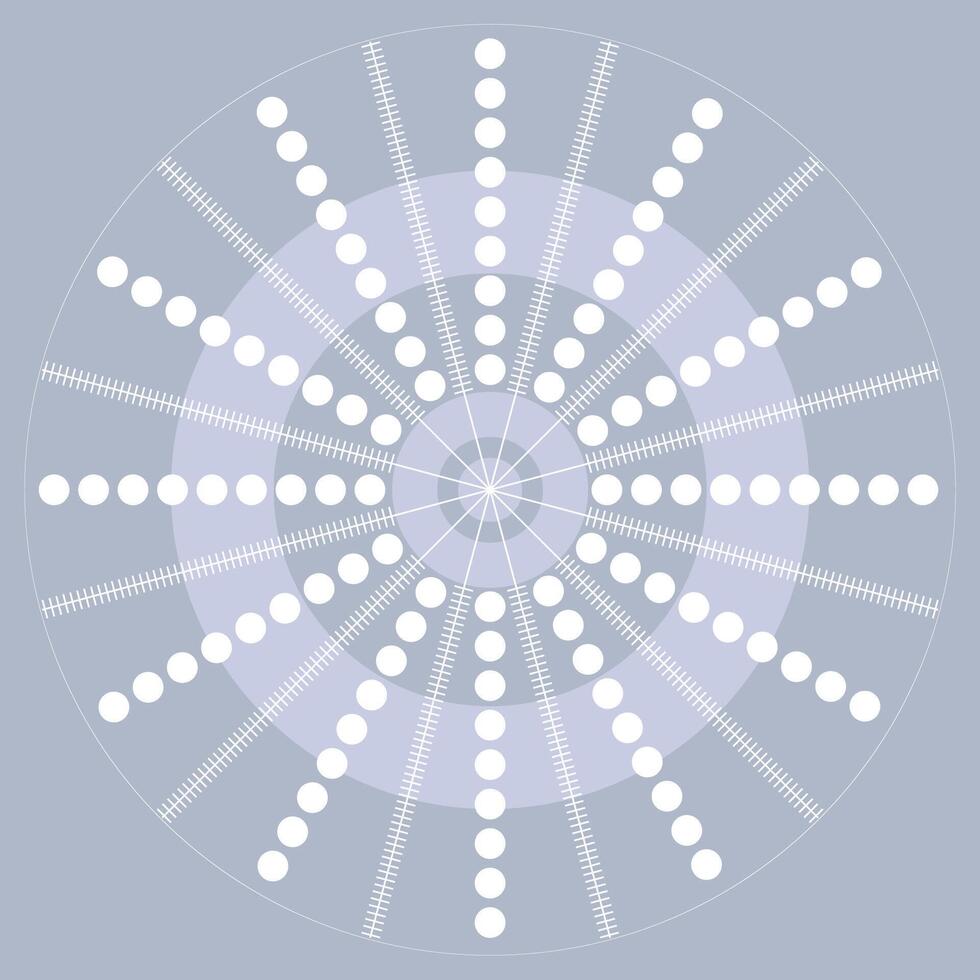 Snowflake. Colour illustration on winter and Christmas theme in cute style as a single decorative element. vector