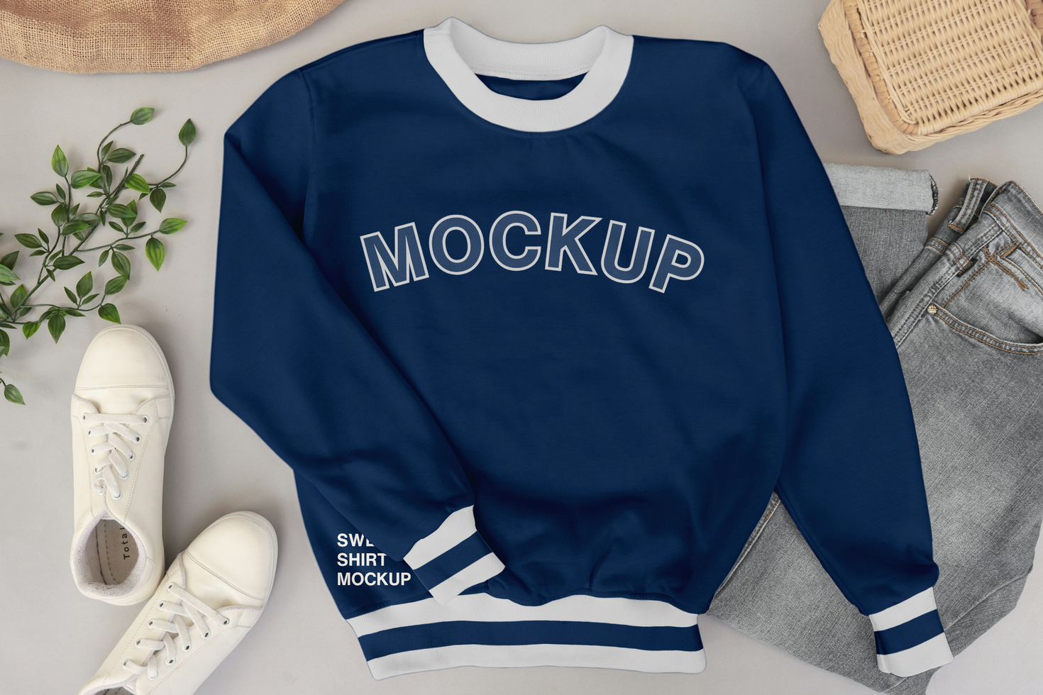 Sweatshirt Apparel Mockup psd