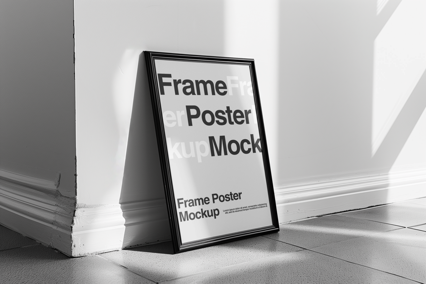Frame Poster Mockup psd