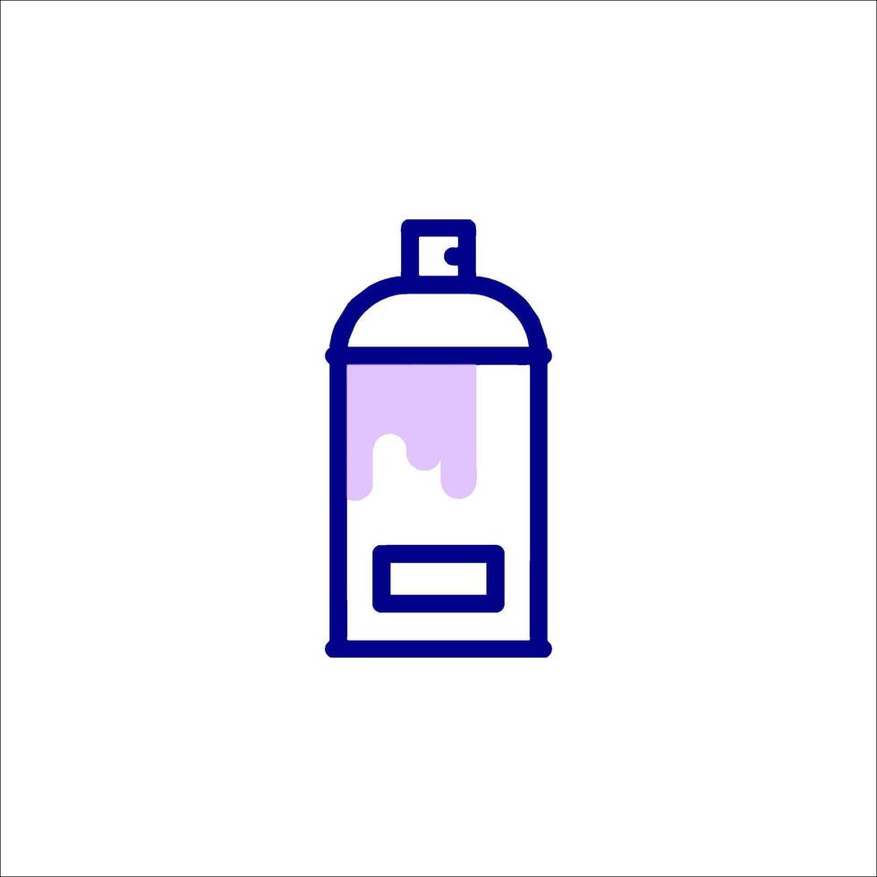A spray can icon on a white background vector