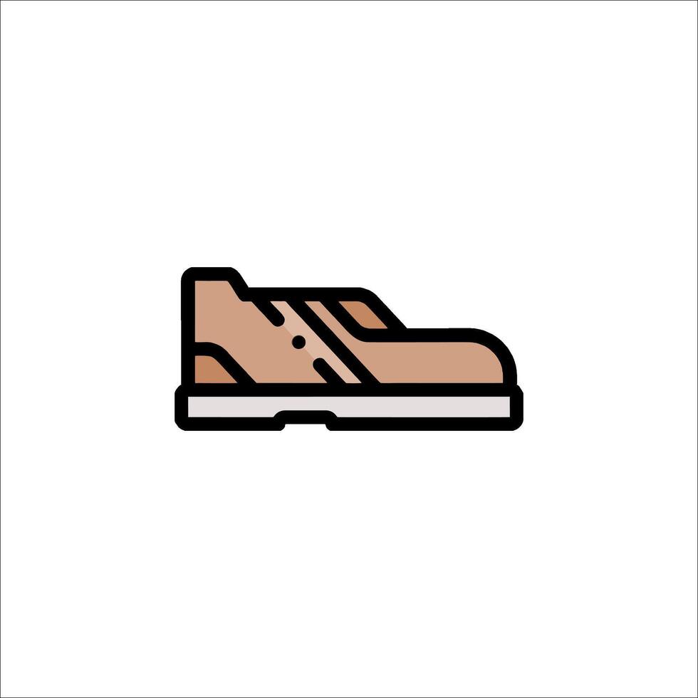 Shoe icon illustration vector