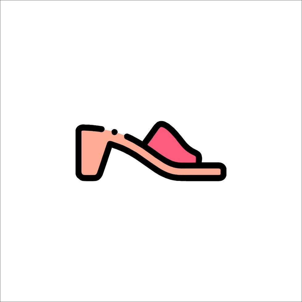 Shoes icon illustration vector