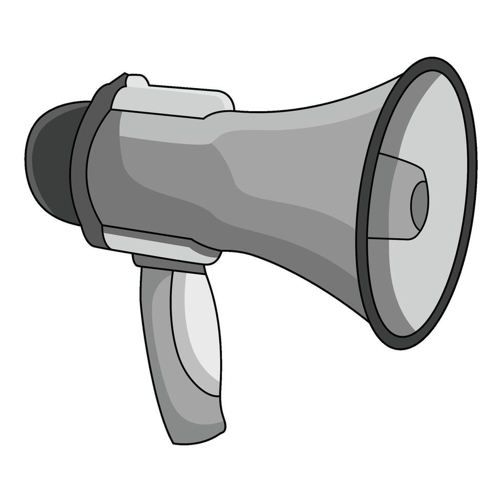 illustration of Megaphone vector